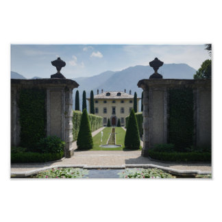 Italian Villa - Lake Como Photo Print