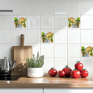 Italian Village  Ceramic Tile