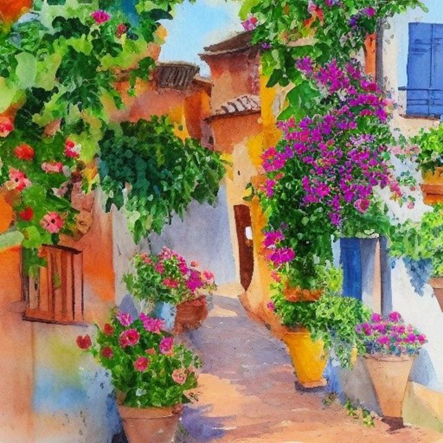 Italian Village Triptych (Creator Uploaded)