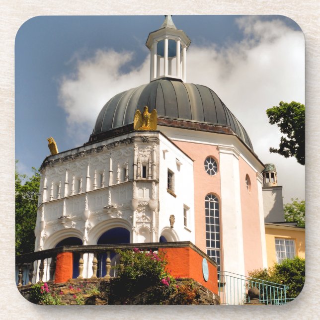 ITALIAN VILLAGE WALES DRINK COASTER (Front)