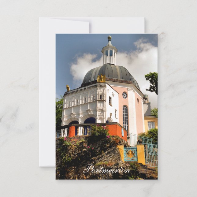 ITALIAN VILLAGE WALES INVITATION (Front)