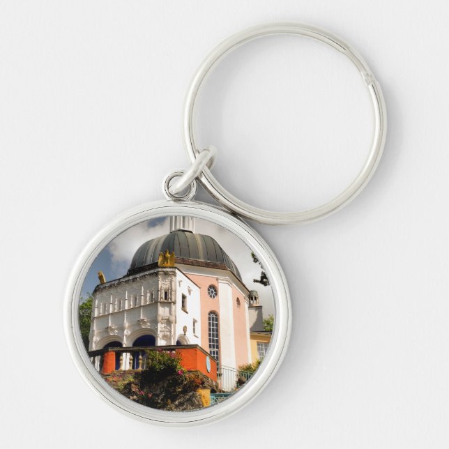 ITALIAN VILLAGE WALES KEYCHAIN (Front)