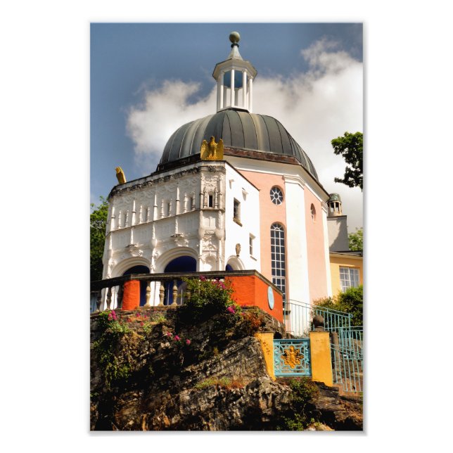 ITALIAN VILLAGE WALES PHOTO PRINT (Front)