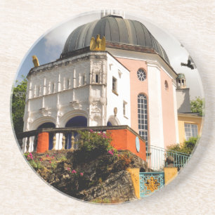 ITALIAN VILLAGE WALES SANDSTONE COASTER