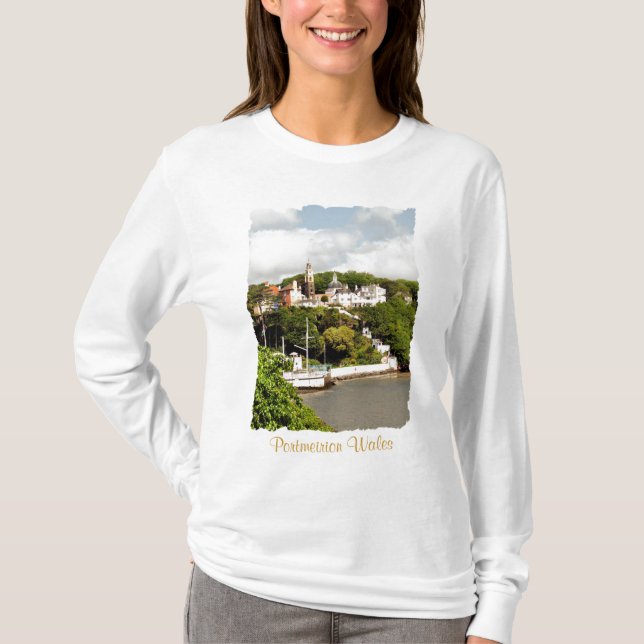 ITALIAN VILLAGE WALES T-Shirt (Front)