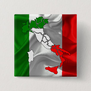 Italian waving flag button
