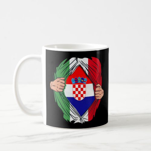 Italian with Croatian roots Croatia Hrvatska  Coffee Mug