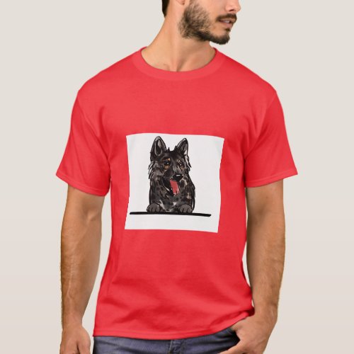 Italian wolf hound  T_Shirt