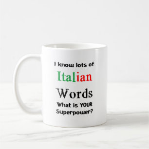 italian words coffee mug