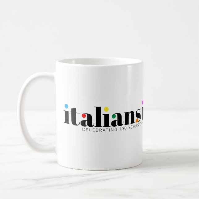 Italians in Hershey Coffee Mug (Left)