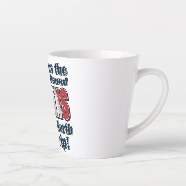 Italians make the World Go Round Latte Mug (Right)