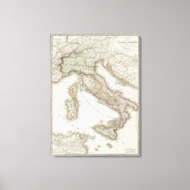 Italie ancienne - ancient Italy Canvas Print (Front)