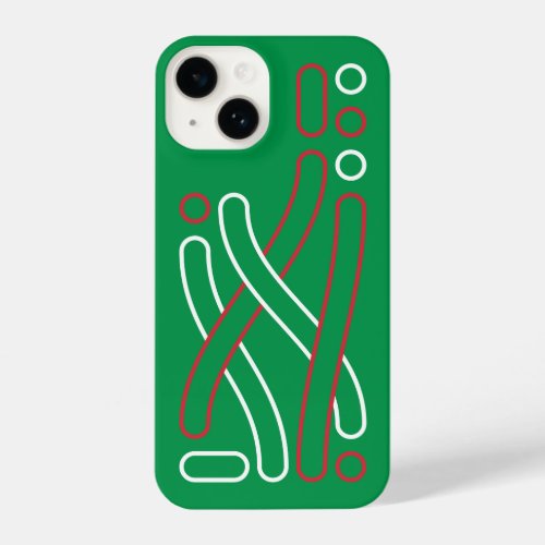 Italien Linienmuster iPhone Hlle iPhone 14 Case