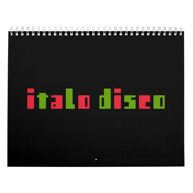 Italo Disco Calendar (Cover)