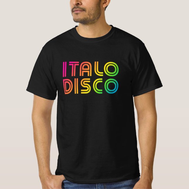 Italo Disco T-Shirt (Front)