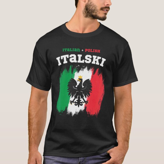 Italski the Italian Polish Hybrid T-Shirt (Front)