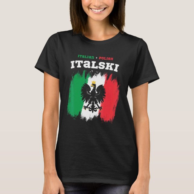 Italski the Italian Polish Hybrid T-Shirt (Front)
