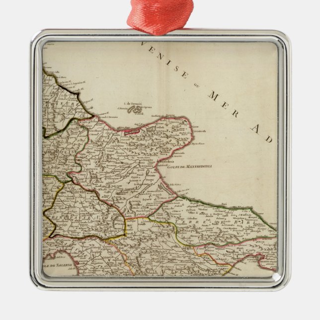 Italy 10 metal ornament (Front)