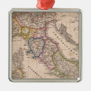 Italy 10 metal ornament