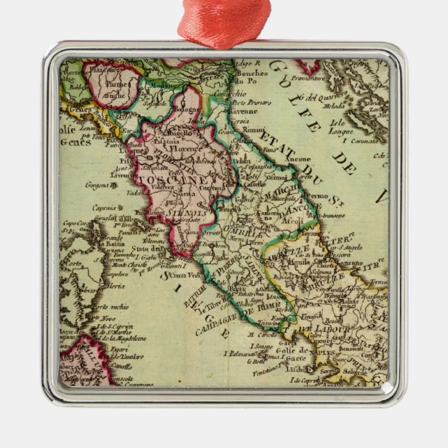Italy 13 metal ornament (Front)