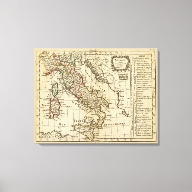 Italy 14 canvas print (Front)
