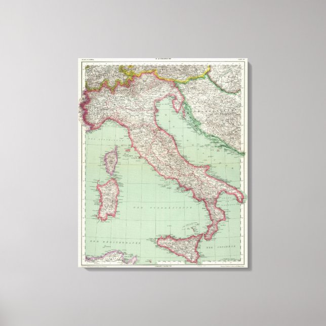 Italy 14 canvas print (Front)