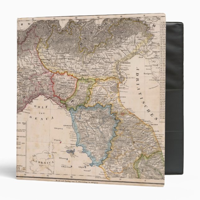 Italy 15 3 ring binder (Front/Inside)