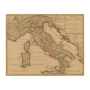 Italy 16 wood wall decor