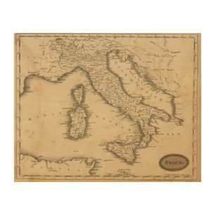 Italy 18 wood wall art