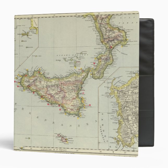 Italy 19 3 ring binder (Front/Inside)