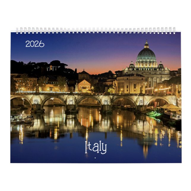 Italy 2024 calendar (Cover)