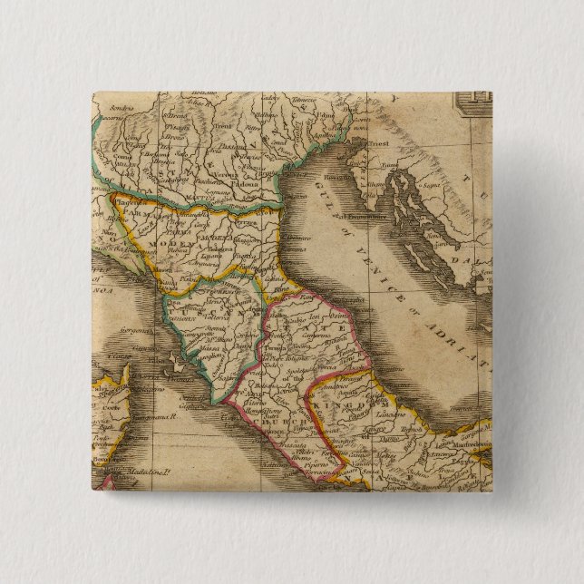 Italy 20 pinback button (Front)