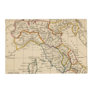 Italy 20 placemat