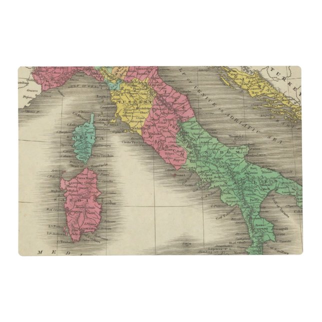 Italy 24 placemat (Front)