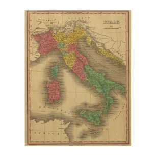 Italy 24 wood wall art