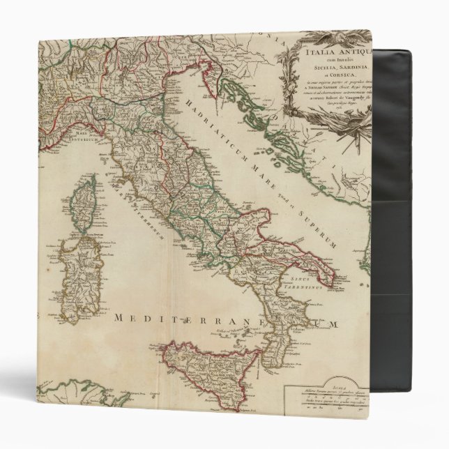 Italy 25 3 ring binder (Front/Inside)