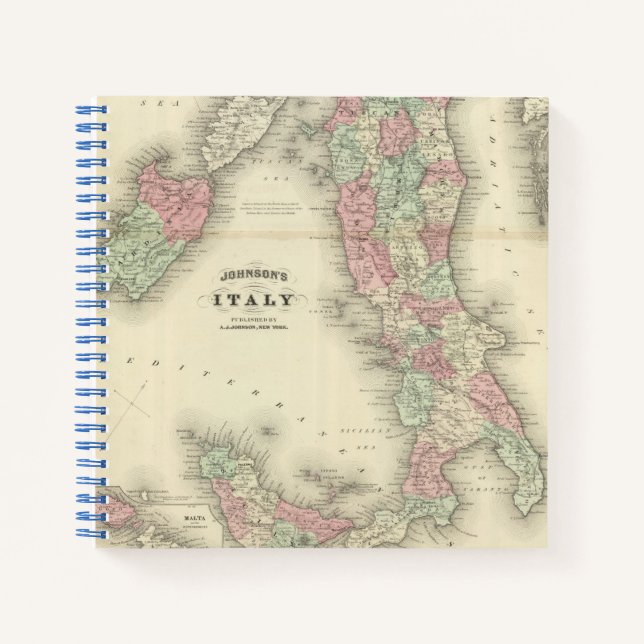 Italy 26 notebook (Front)