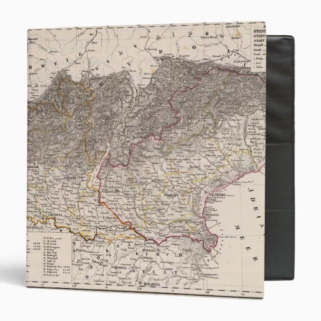 Italy 3 Ring Binder (Front/Inside)