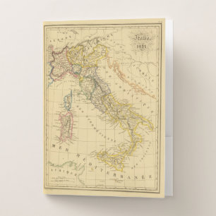 Italy 4 pocket folder