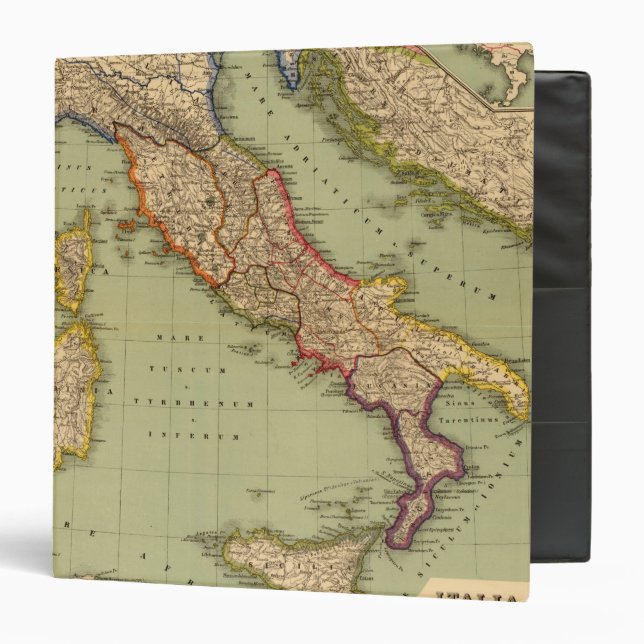Italy 6 3 ring binder (Front/Inside)