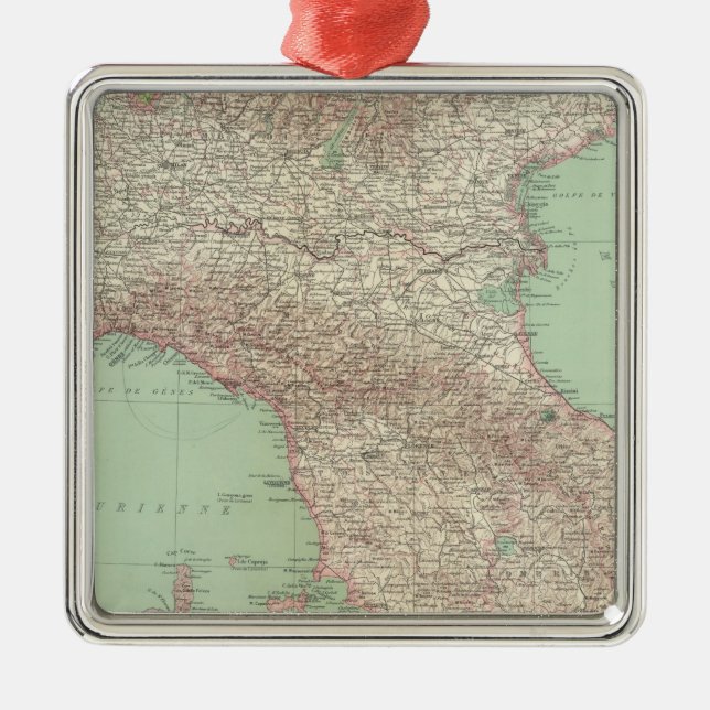 Italy 7 metal ornament (Front)