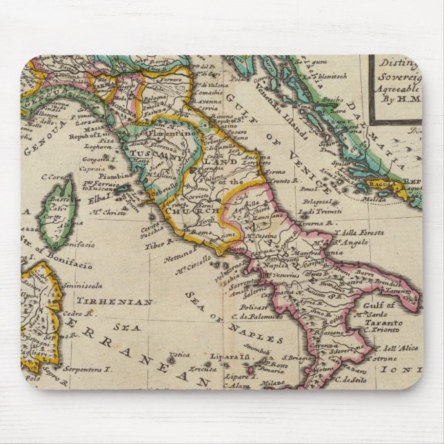 Italy 9 mouse pad (Front)