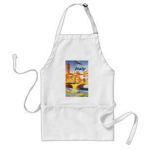 Italy Adult Apron