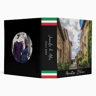 Italy Adventure Vacation Memories Scrapbook Binder