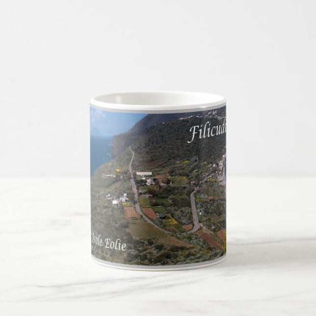 Italy - Aeolian Islands - Filicudi - Coffee Mug (Center)