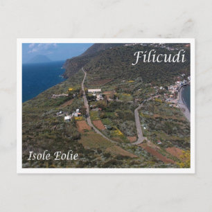 Italy - Aeolian Islands - Filicudi - Postcard
