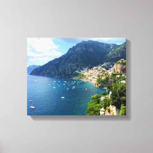 Italy Amalfi Coast Canvas Print