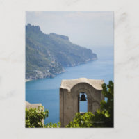 Italy, Amalfi Coast, Ravello, Bell tower with