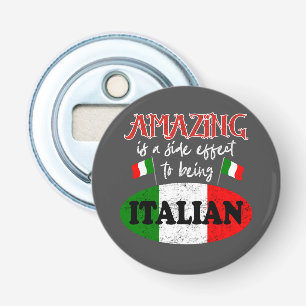 Italy Amazing Italian Proud Funny Sarcastic Humor Bottle Opener