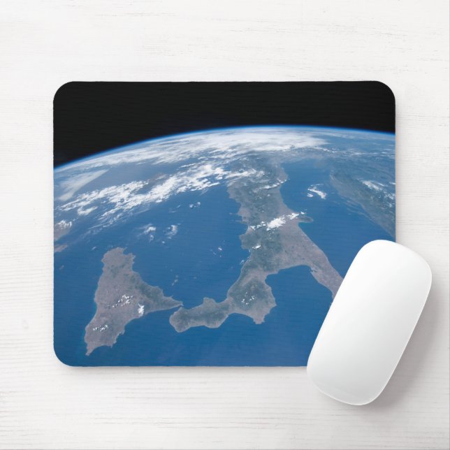 Italy And Its Island Sicily. Mouse Pad (With Mouse)